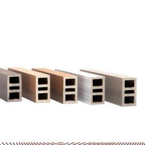 Perfil co-extruido 80x45